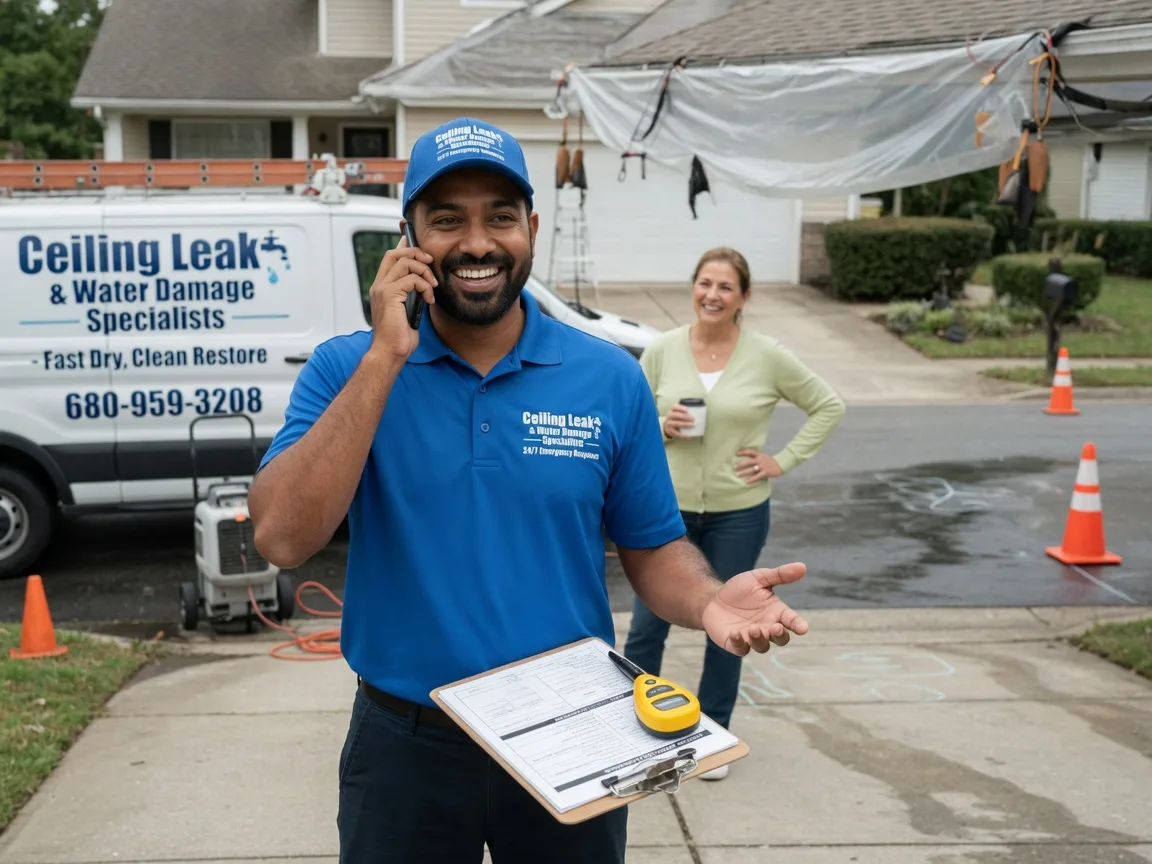 Ceiling Leak Cleanup Ashford, WV FAQs